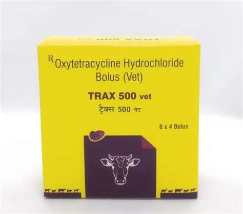 Oxytetracycline Hydrochloride Bolus Trax Vet For Clinical