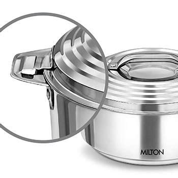 Buy Milton Stainless Steel Casserole Insulated Silver Galaxia