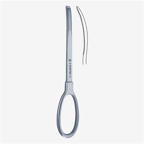 Surtex Lane Bone Lever Retractor Atraumatic Concave Blade