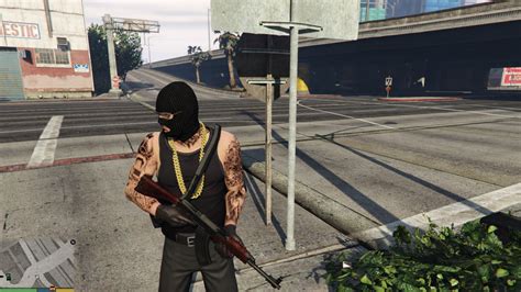 Black Skimask for Trevor [New Version] - GTA5-Mods.com