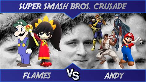 Super Smash Bros Crusade Flames Weegee Ashley Vs Andy C Falcon