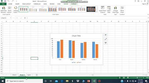 Creating A Chart Excel Advanced Enlarge