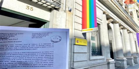 El Observatorio Contra La Homofobia Solicita Reunirse Con Irene Montero