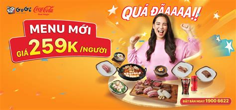 Gogi Steak Ra Mắt Menu Buffet Mới Chỉ 259kngười