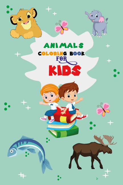 Animals Coloring Book design on Behance