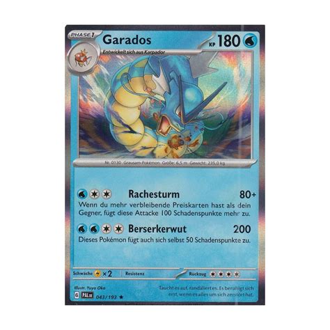 Garados 043 193 Holo Entwicklungen In Paldea Pokemon Karte Kaufen