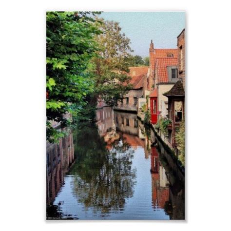 canais de bruges poster | Zazzle.com Bruges, Thunder Bay, Succulents Diy, Corner Designs, Custom ...