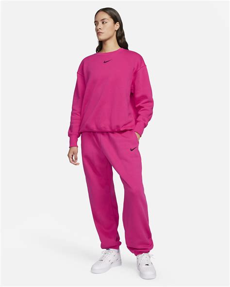 Nike Sportswear Phoenix Fleece Womens High Waisted Oversized Tracksuit