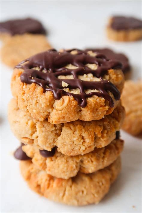 Peanut Butter Cookies (No Eggs, No Flour) - Homemade Mastery