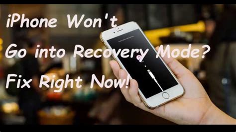 How To Put Iphone Into Recovery Mode And Fix Ios Youtube