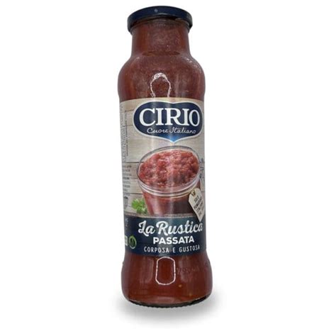 Cirio Passata Rustica 680 Gr Paradiso Italiano