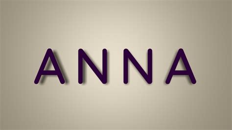 6 Anna name image Stock Video Footage - 4K and HD Video Clips ...