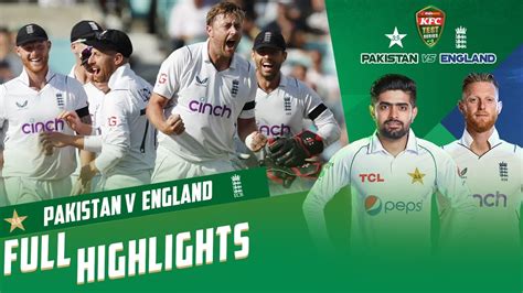 Full Highlights Pakistan Vs England 1st Test Day 5 PCB MY1T