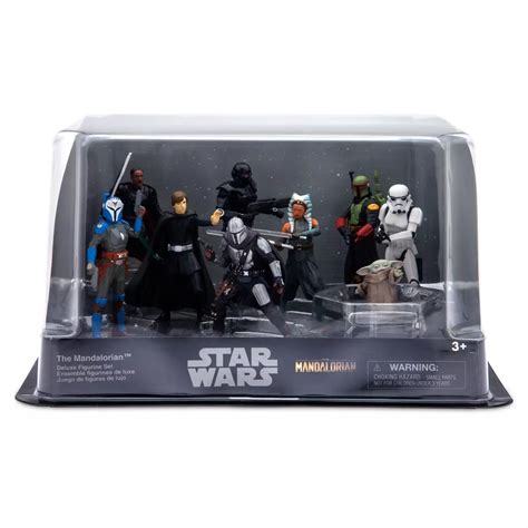 Star Wars: The Mandalorian Deluxe Figure Play Set - Boba Fett ...