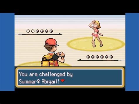 Pokémon Radical Red v3 02 Hardcore Mode Swimmer Abigail YouTube