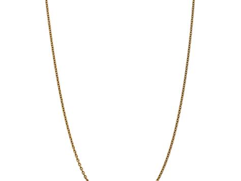 10k Yellow Gold 24mm Solid Round Open Link Cable 30 Inch Chain