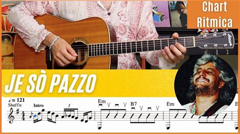 Je S Pazzo Pino Daniele Tutorial Chitarra Accordi Canzoni