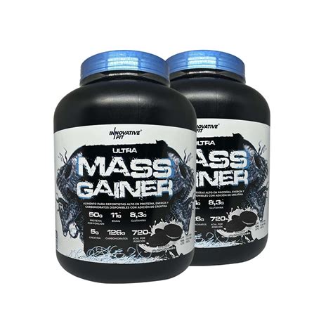 Ultra Mass Gainer 16 Libras Innovative Fit 2 Unidades De 8 Libras Fit Market Chile