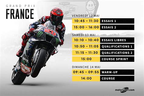 Programme Motogp Le Mans Diane Florida