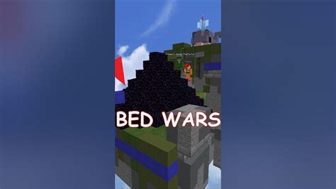 I Made The Biggest Obsidian Bed Defense Hypixel Bedwars Shorts 12