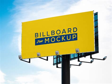 Free Outdoor Advertising Billboard Mockup Psd Designbolts