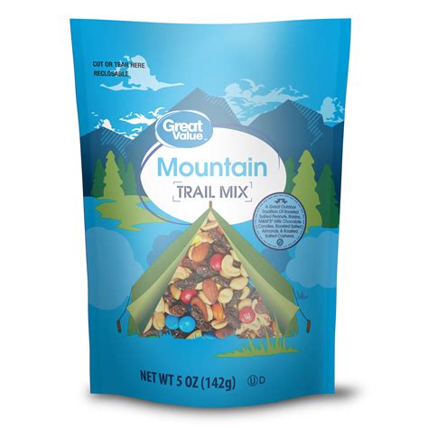 Great Value Mountain Trail Mix 5 Oz Bag