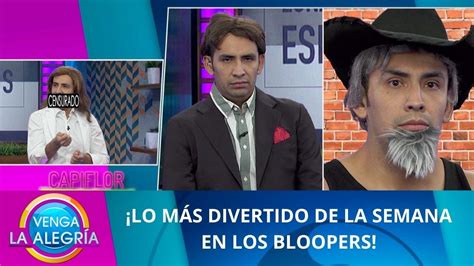 Lo Mejor De La Semana En Los Bloopers Programa Del De Abril Del