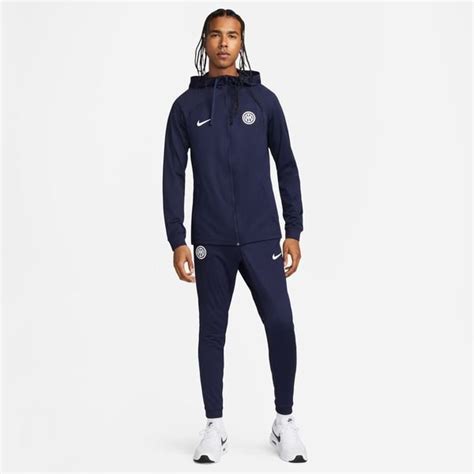 Inter Trainingspak Dri Fit Strike Blauw Wit Unisportstore Nl