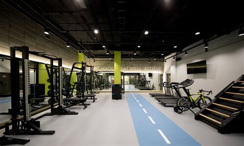 Pin by Min Jun Kim on Gym interior | Gym interior, Workout room flooring, Modern basement