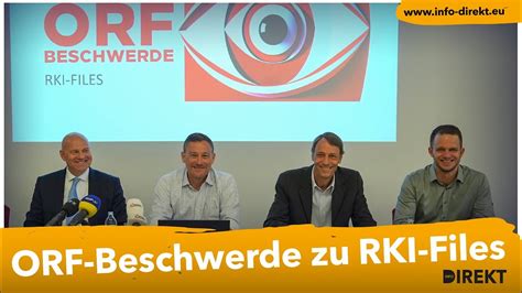 Beschwerde Gegen ORF Wegen RKI Corona Protokollen YouTube