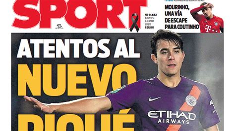 La Portada Del Diario Sport 04 06 2020