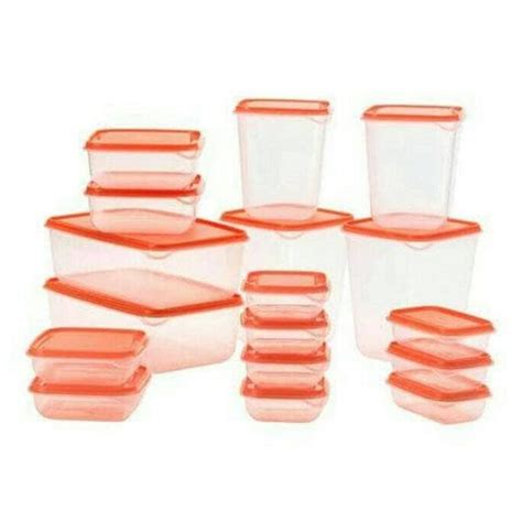 Jual Ikea Pruta Tempat Kontainer Kotak Makanan Topless Set