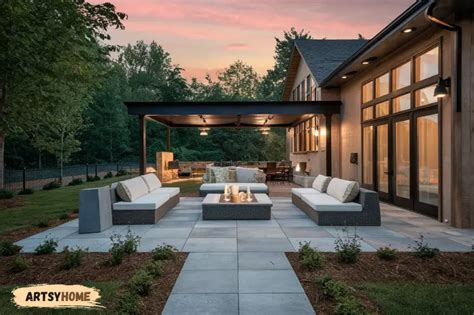 30 Inspiring Modern Concrete Patio Ideas For Outdoor Entertaining