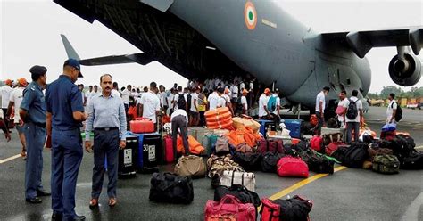 Iaf Army Ndrf Pressed Into Bihar Flood Relief Work