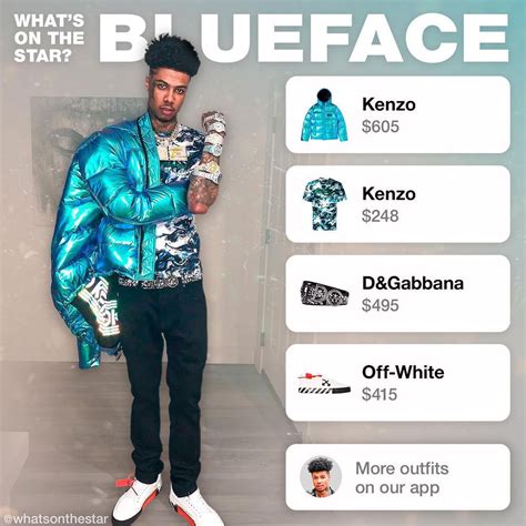 WHAT'S ON THE STAR? on Instagram: “Blueface got a tattoo of his ...