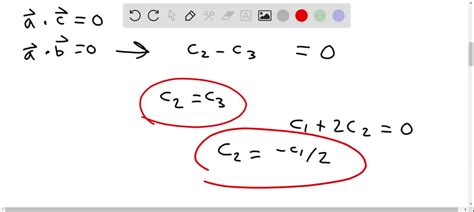 Solved Orthogonal Vectors Let A And B Be Real Numbers Find Three