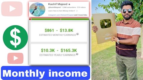 Kashif Majeed Youtube Channel Earning Youtube Income With Proof Youtube