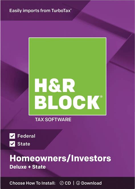 H&R BLOCK Tax Software Deluxe + State 2018 - Newegg.com