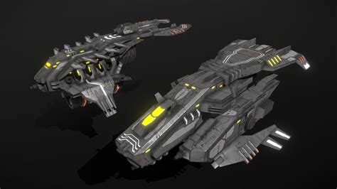 Progenitor Frigates Buy Royalty Free 3D Model By MSGDI 523e671