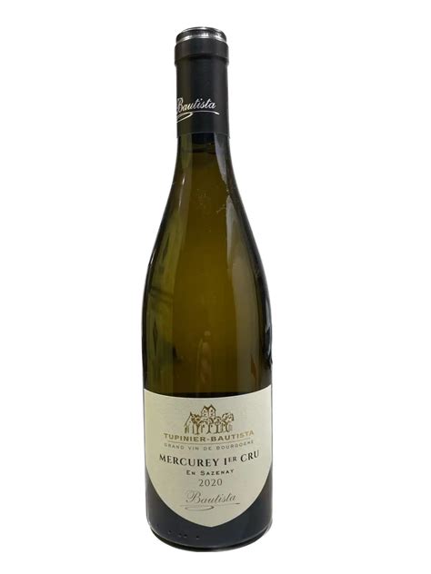 Mercurey Er Cru En Sazenay Blanc Domaine Tupinier Bautista