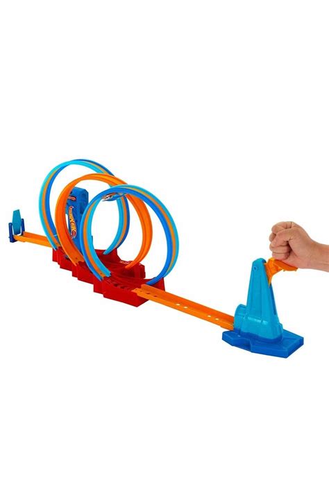 HOT WHEELS Hot Wheels Üçlü Döngü Pisti 3 Halkalı Oyun Seti HPX93 Fiyatı Yorumları Trendyol