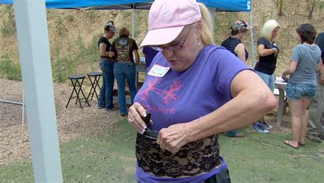 Gun Toting Women Look For Best Places To Conceal Pistols