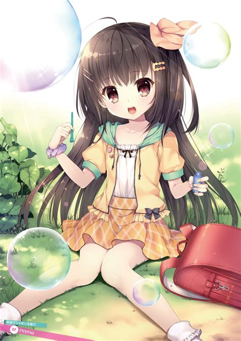 Safebooru 1girl D Absurdres Ahoge Artist Name Backpack Bag Bangs