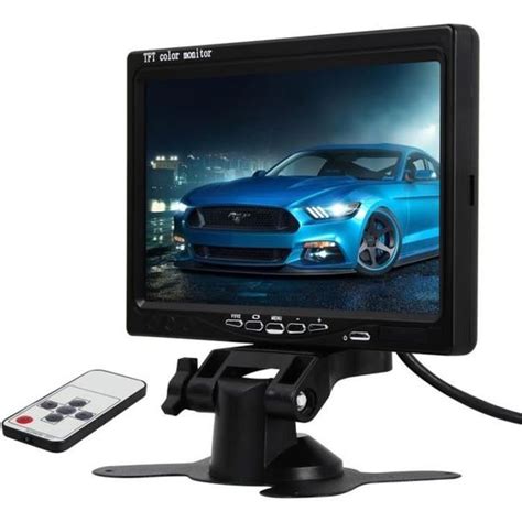 7 Pouces Couleur TFT LCD Monitor De Voiture Pour Camera De Recul