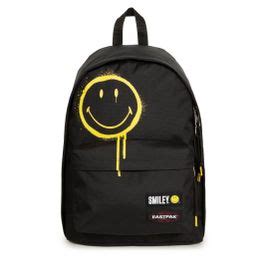 Eastpak Out Of Office Sac Dos Smiley Graffiti Avec Compartiment