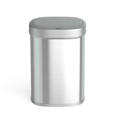 Nine Stars Ninestars Stainless Steel Gallon Motion Sensor Trash Can