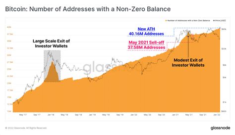 Sinal De Alta Do Bitcoin N Mero De Carteiras Saldo Diferente De