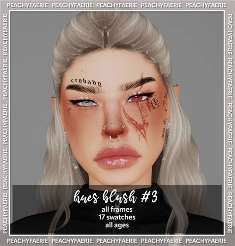 Hues Blushes Peachyfaerie Sims 4 Sims 4 Cc Makeup Sims