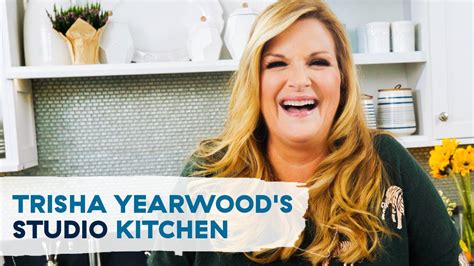 Trisha Yearwood Shows Us Her Studio Kitchen Shares Filming Secrets