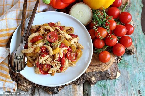 Insalata Di Pollo E Peperoni Ricetta Estiva Amiche In Cucina